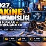 2027 Mimarlık Taban Puanları ve Başarı Sıralamaları